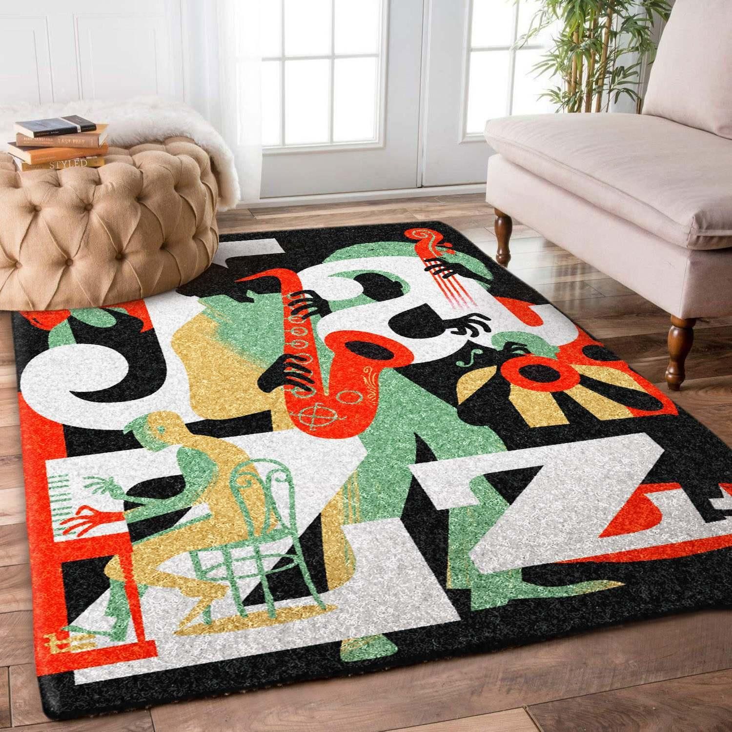 Jazz Rug Chrismas Gift - Indoor Outdoor Rugs