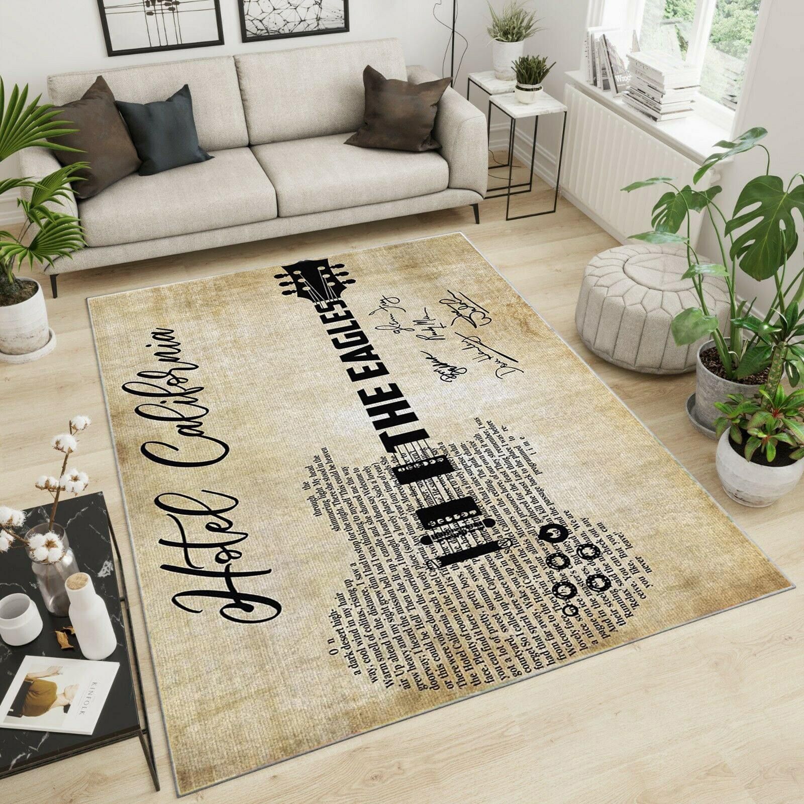 Hotel California Area Rug Chrismas Gift - Indoor Outdoor Rugs