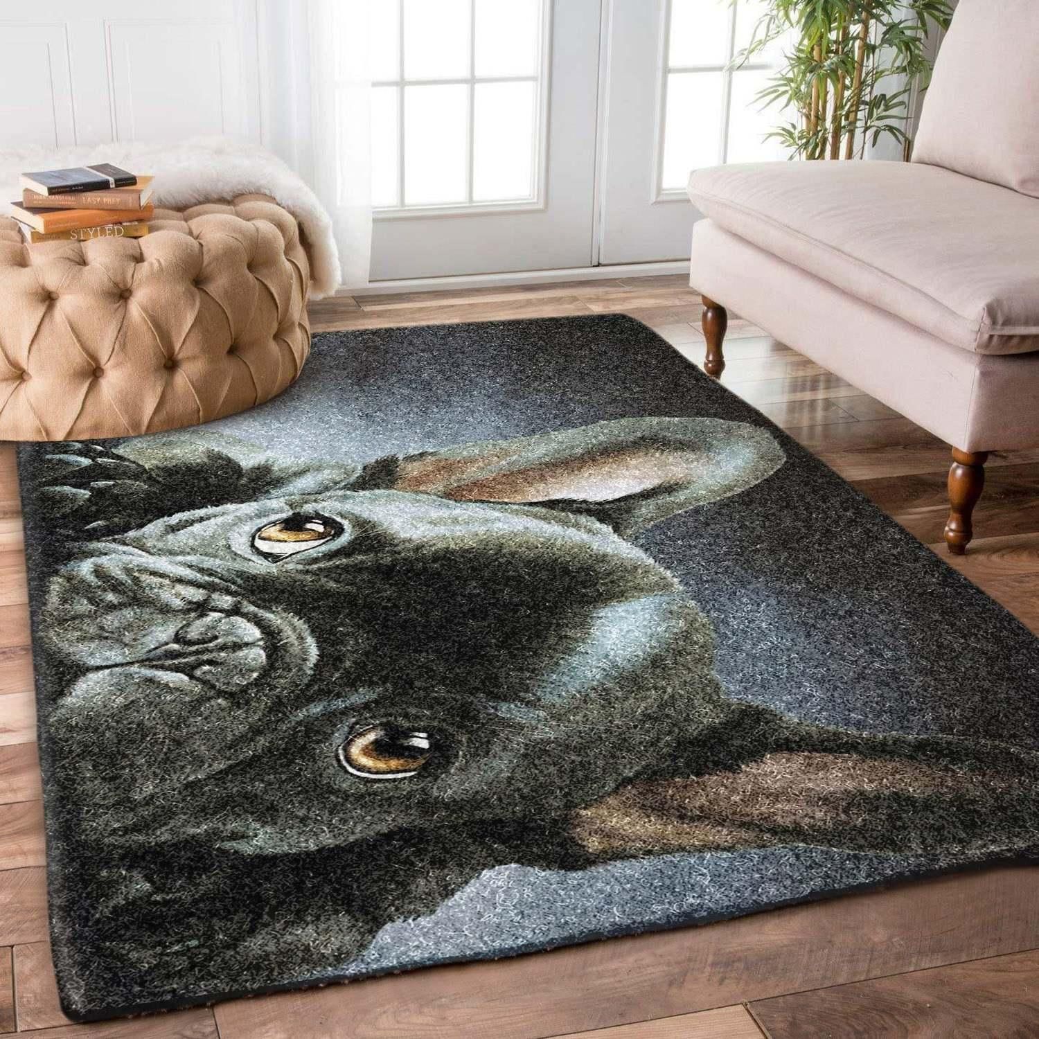 Pug Rug Chrismas Gift - Indoor Outdoor Rugs