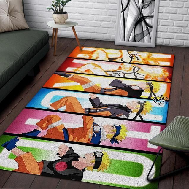 Naruto Uzumaki Area Rug Chrismas Gift – Indoor Outdoor Rugs