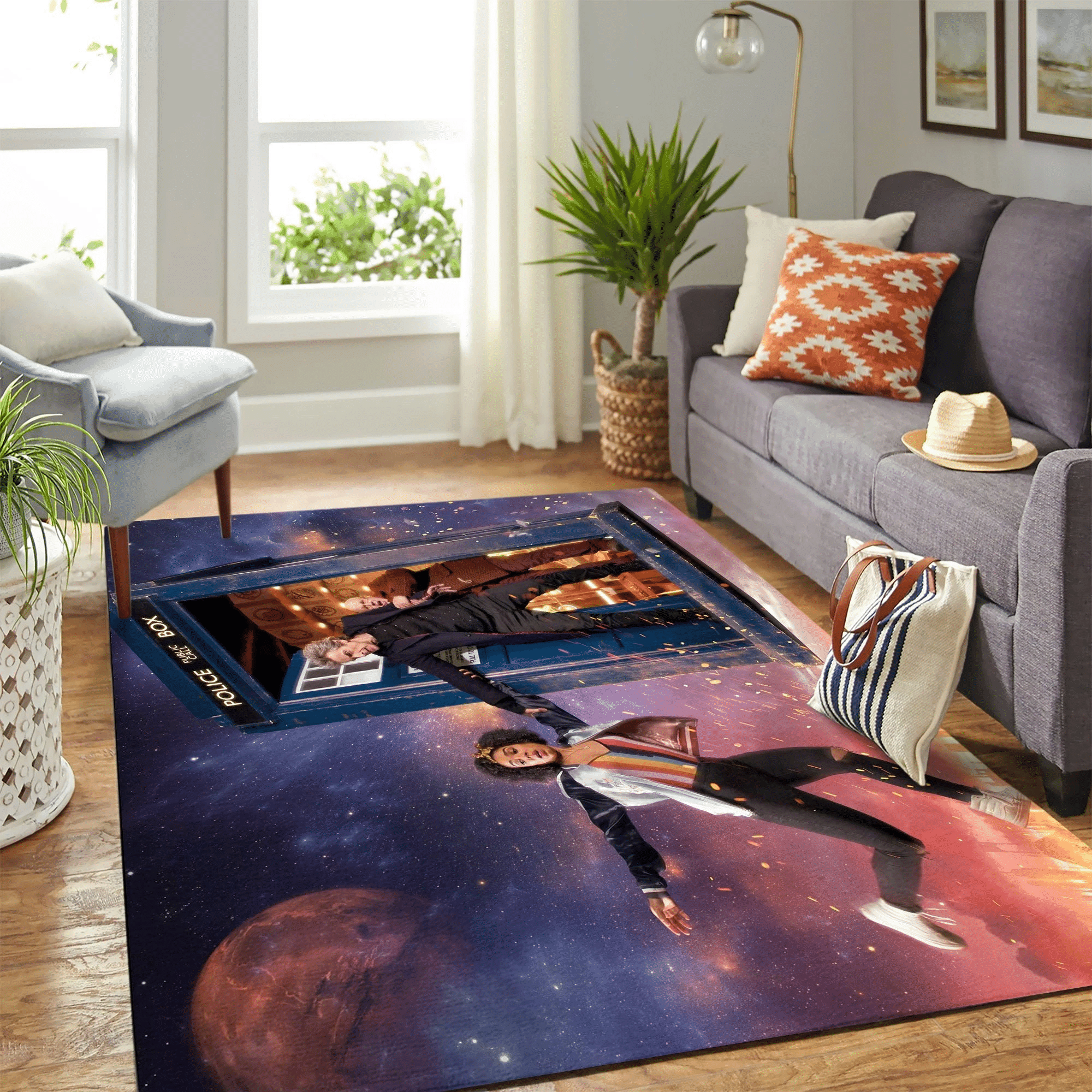 Doctor Who Carpet Floor Area Rug Chrismas Gift - Indoor Outdoor Rugs