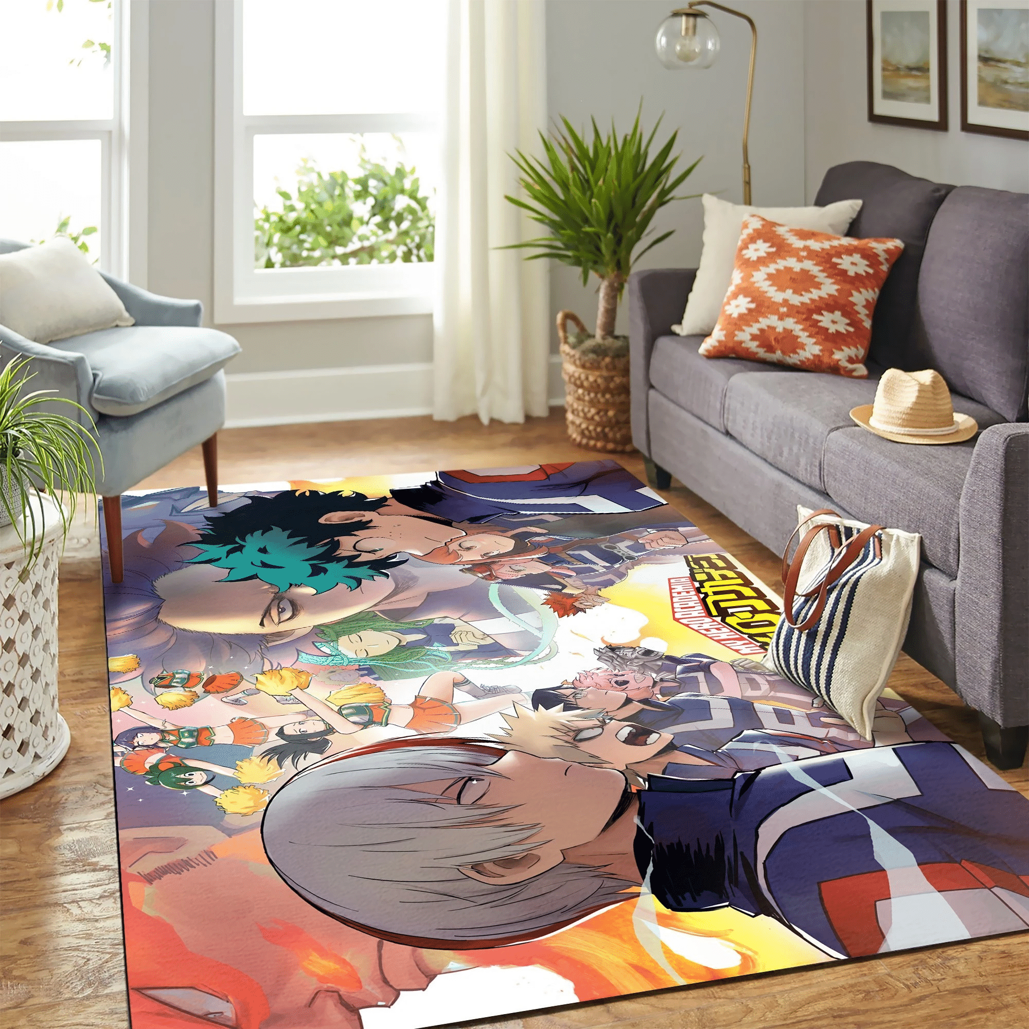 My Hero Academia Boku No Hero Academia Carpet Floor Area Rug Chrismas Gift – Indoor Outdoor Rugs