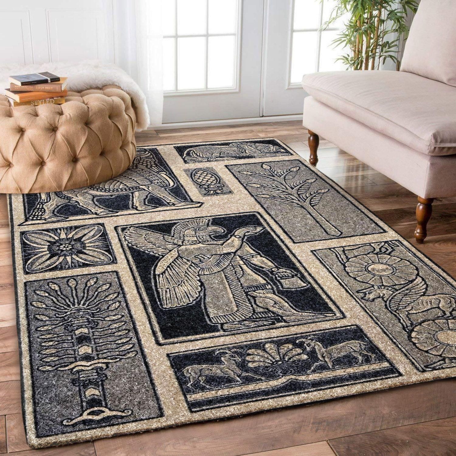 Egypt Rug Chrismas Gift - Indoor Outdoor Rugs