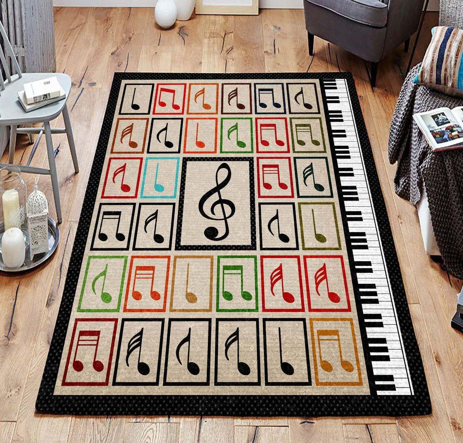 Note Gs Rug Chrismas Gift - Indoor Outdoor Rugs