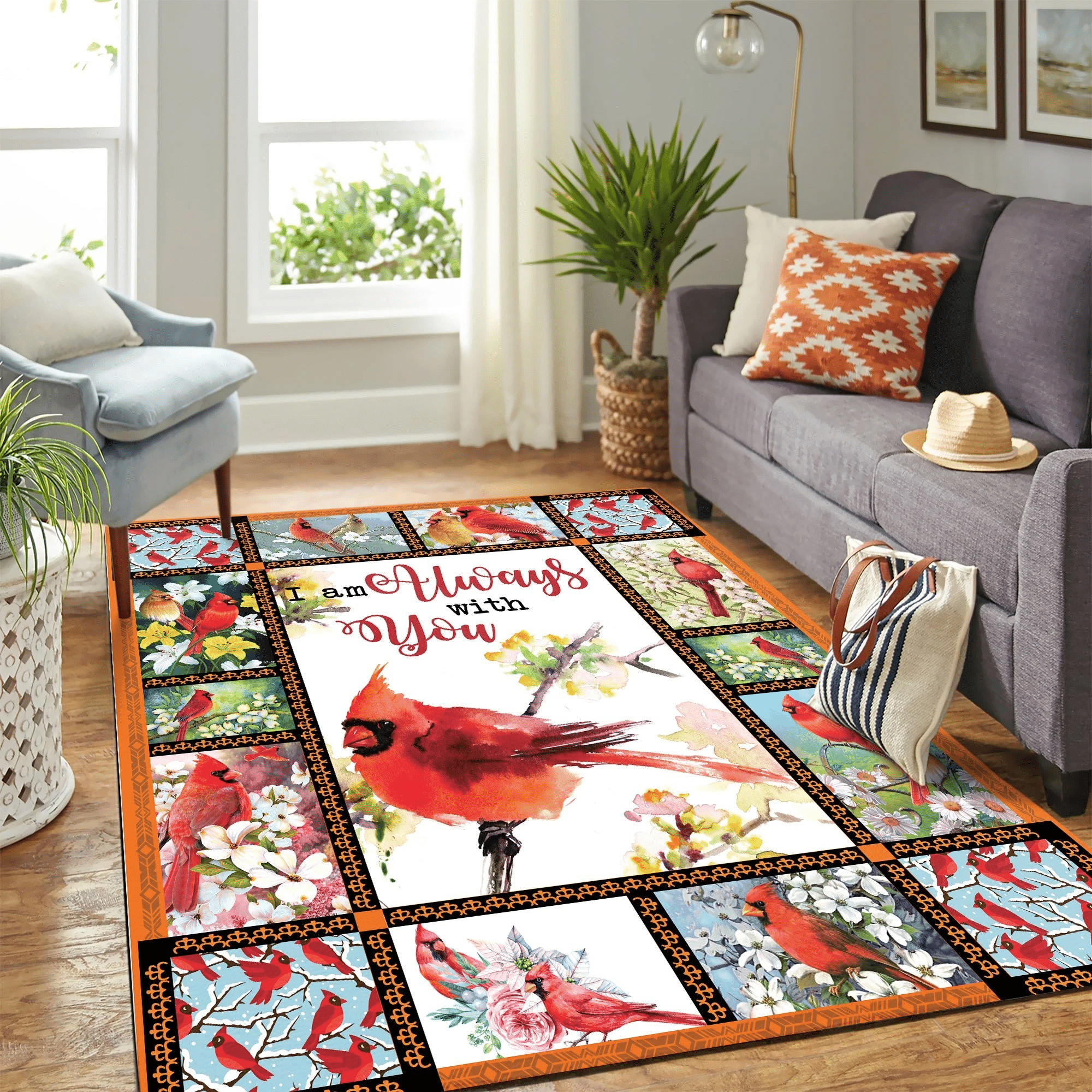 I Am Always With You Mk Carpet Area Rug Chrismas Gift - Indoor Outdoor Rugs