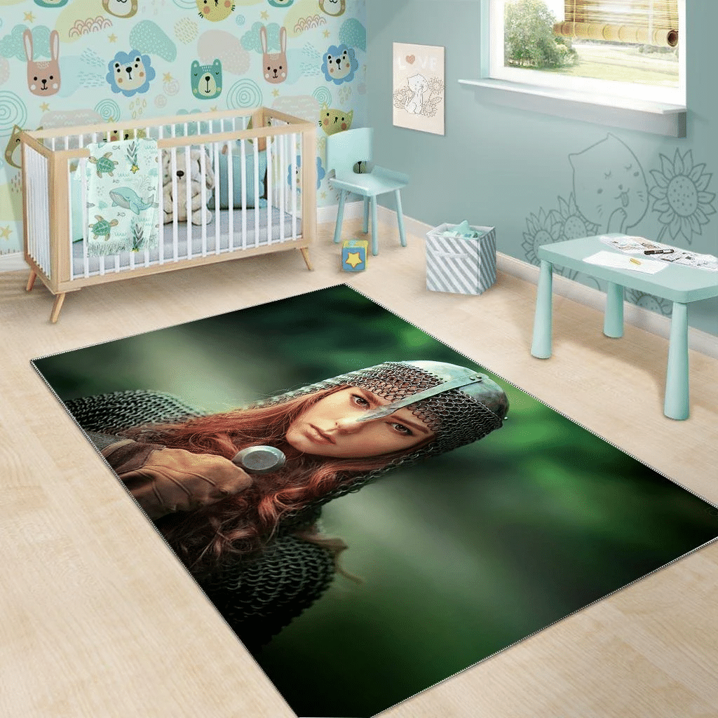 Knight Area Rug Chrismas Gift - Indoor Outdoor Rugs