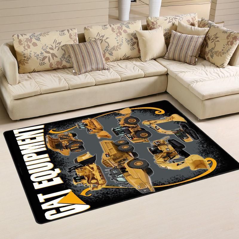 Heavy Equipment Area Rug Chrismas Gift - Indoor Outdoor Rugs