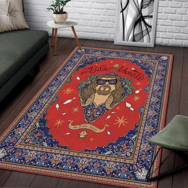 The Big Lebowski Rug Chrismas Gift - Indoor Outdoor Rugs