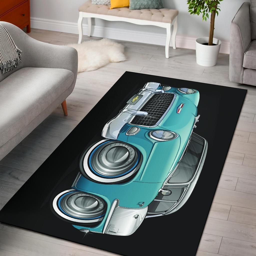 Chevrolet Car Area Rug Chrismas Gift - Indoor Outdoor Rugs