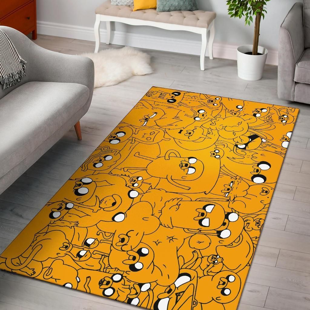 Jake Adventure Time Area Rug Chrismas Gift - Indoor Outdoor Rugs