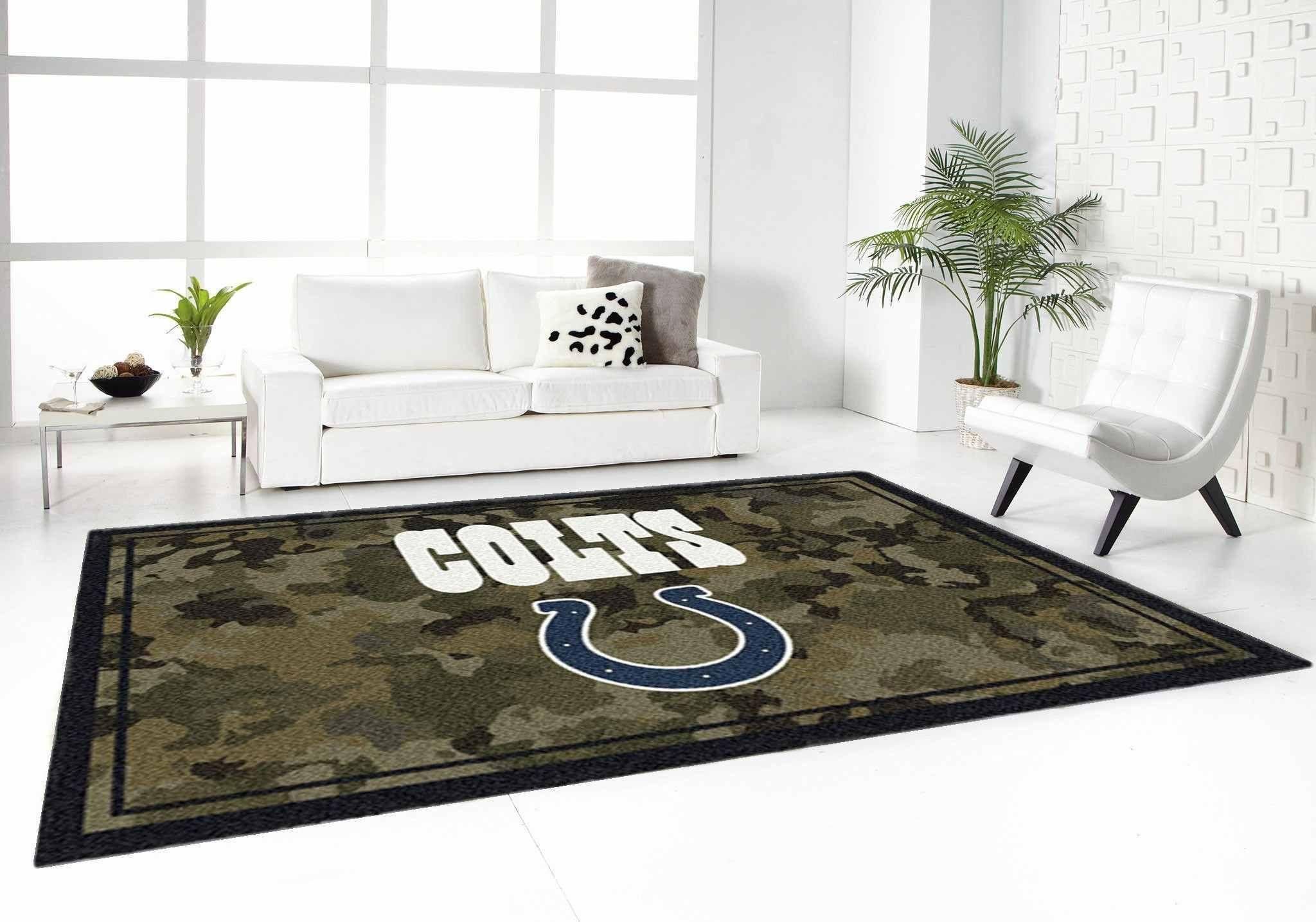 Indianapolis Colts Area Rug Chrismas Gift - Indoor Outdoor Rugs