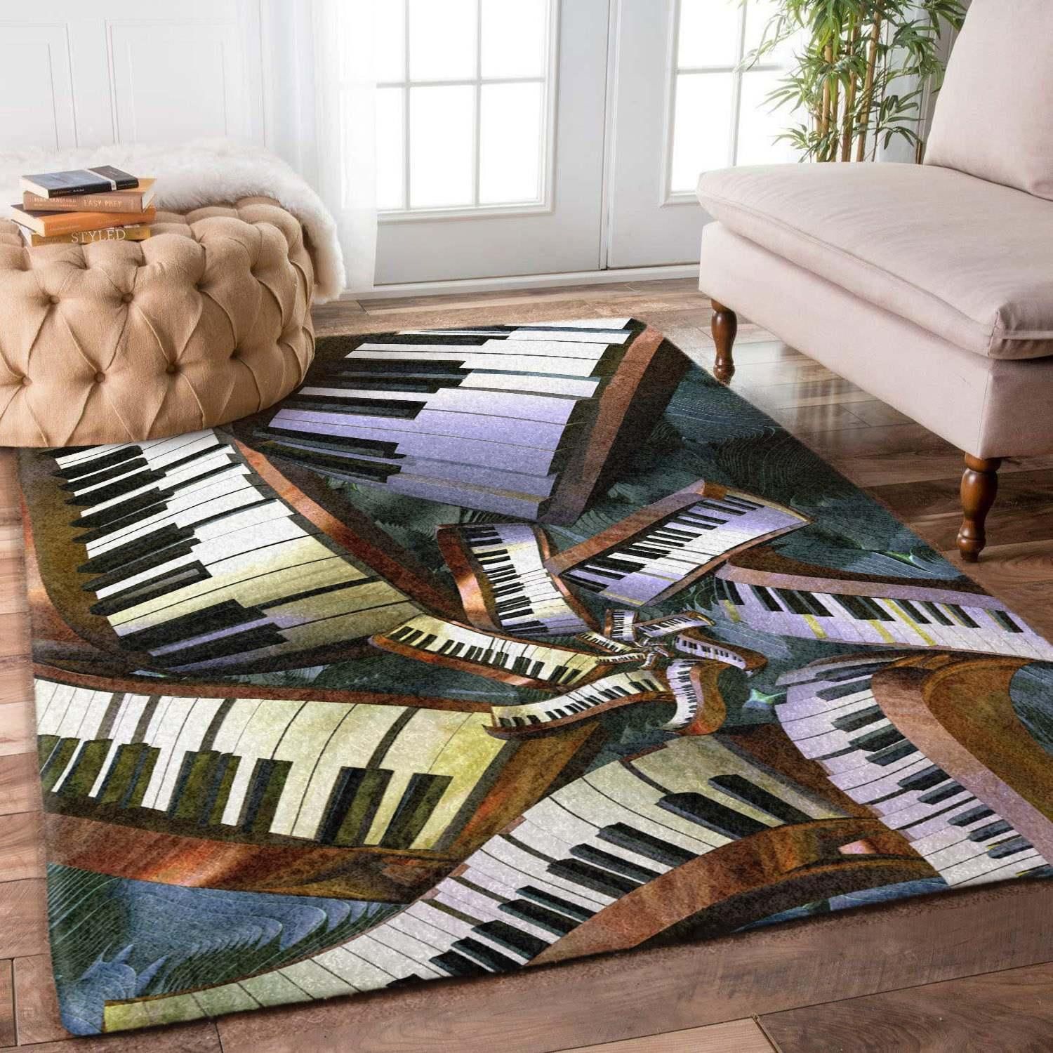 Piano Rug Chrismas Gift - Indoor Outdoor Rugs