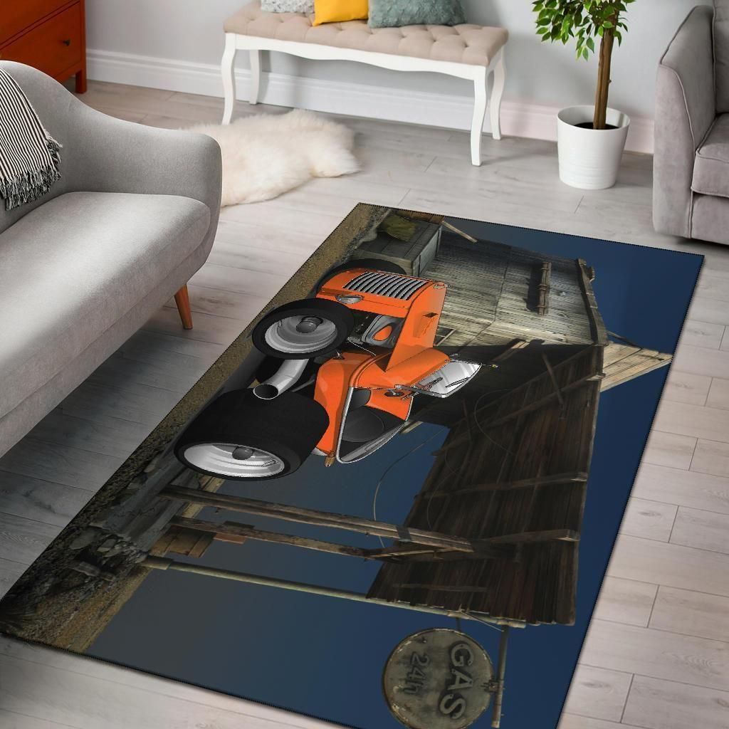 Orange Keybucket Custom Area Rug Chrismas Gift - Indoor Outdoor Rugs