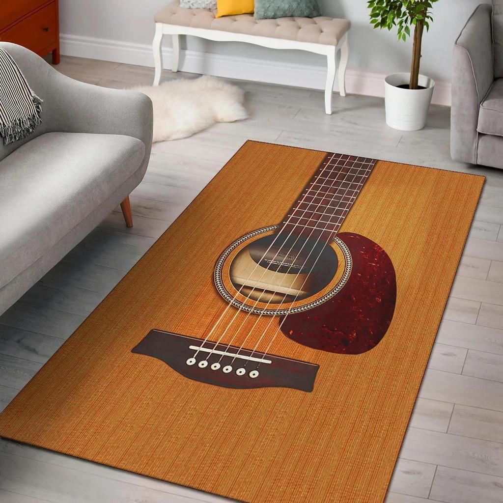 Ghitar Carpet Area Rug Chrismas Gift - Indoor Outdoor Rugs