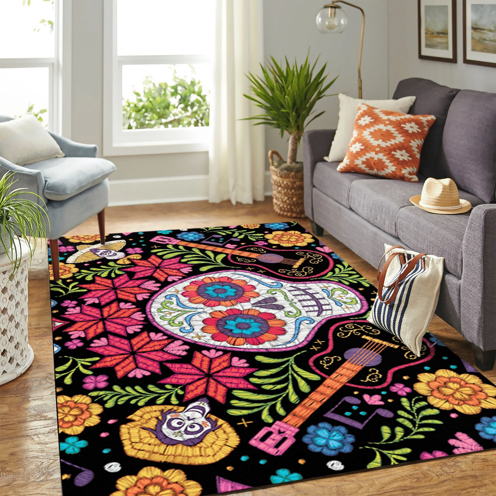 Coco Art Carpet Rug Chrismas Gift - Indoor Outdoor Rugs