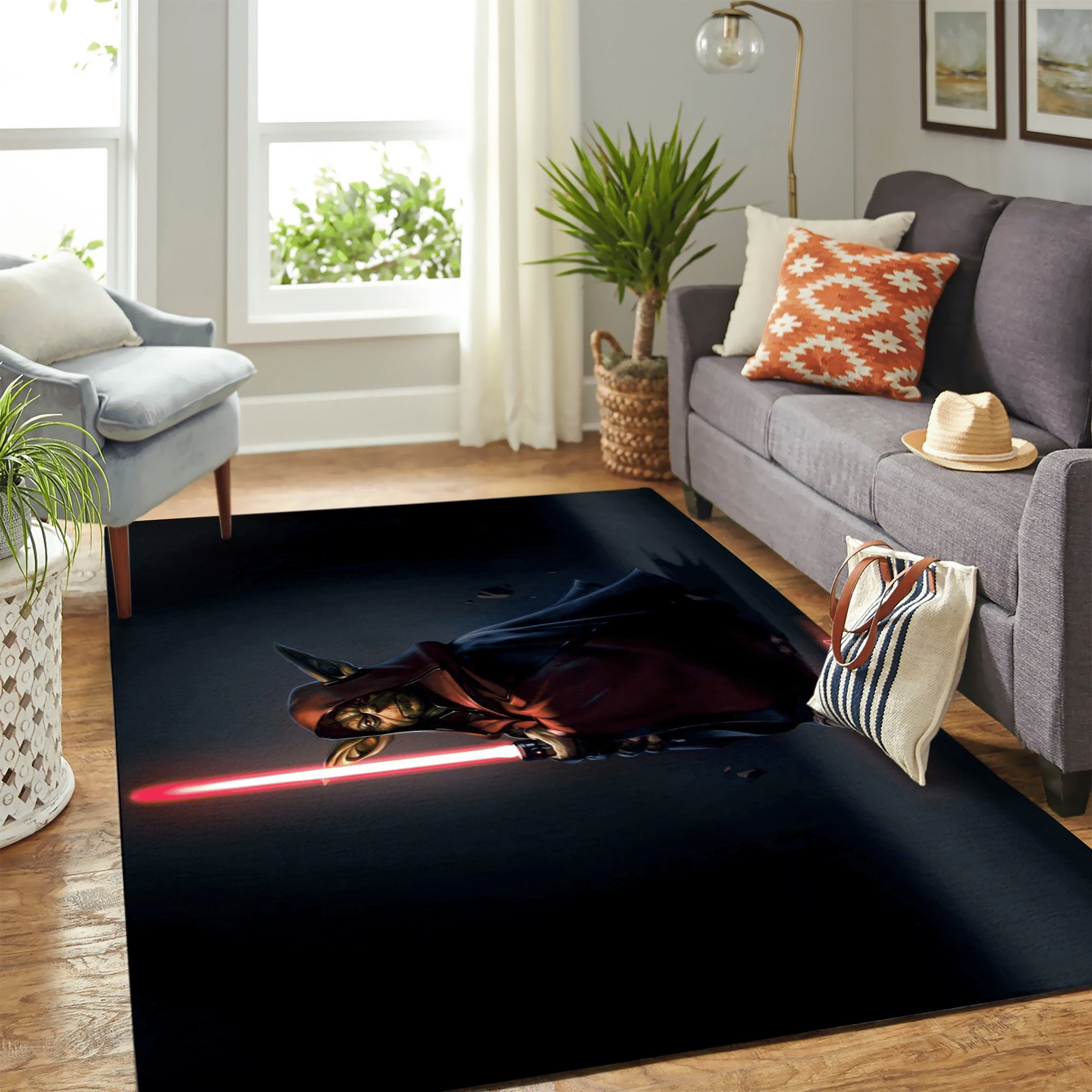 Baby Yoda Star War Carpet Floor Area Rug Chrismas Gift - Indoor Outdoor Rugs