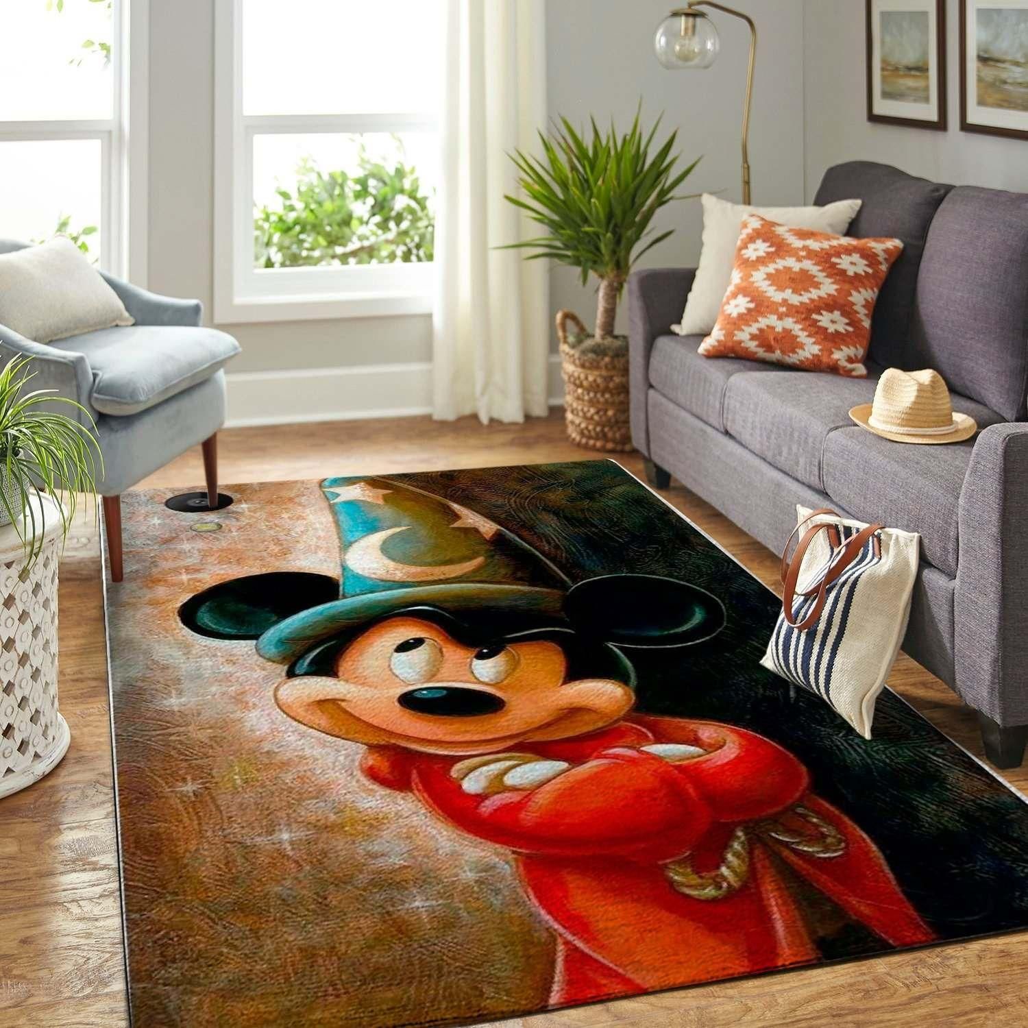 Mickey Mouse Area Rug Chrismas Gift - Indoor Outdoor Rugs