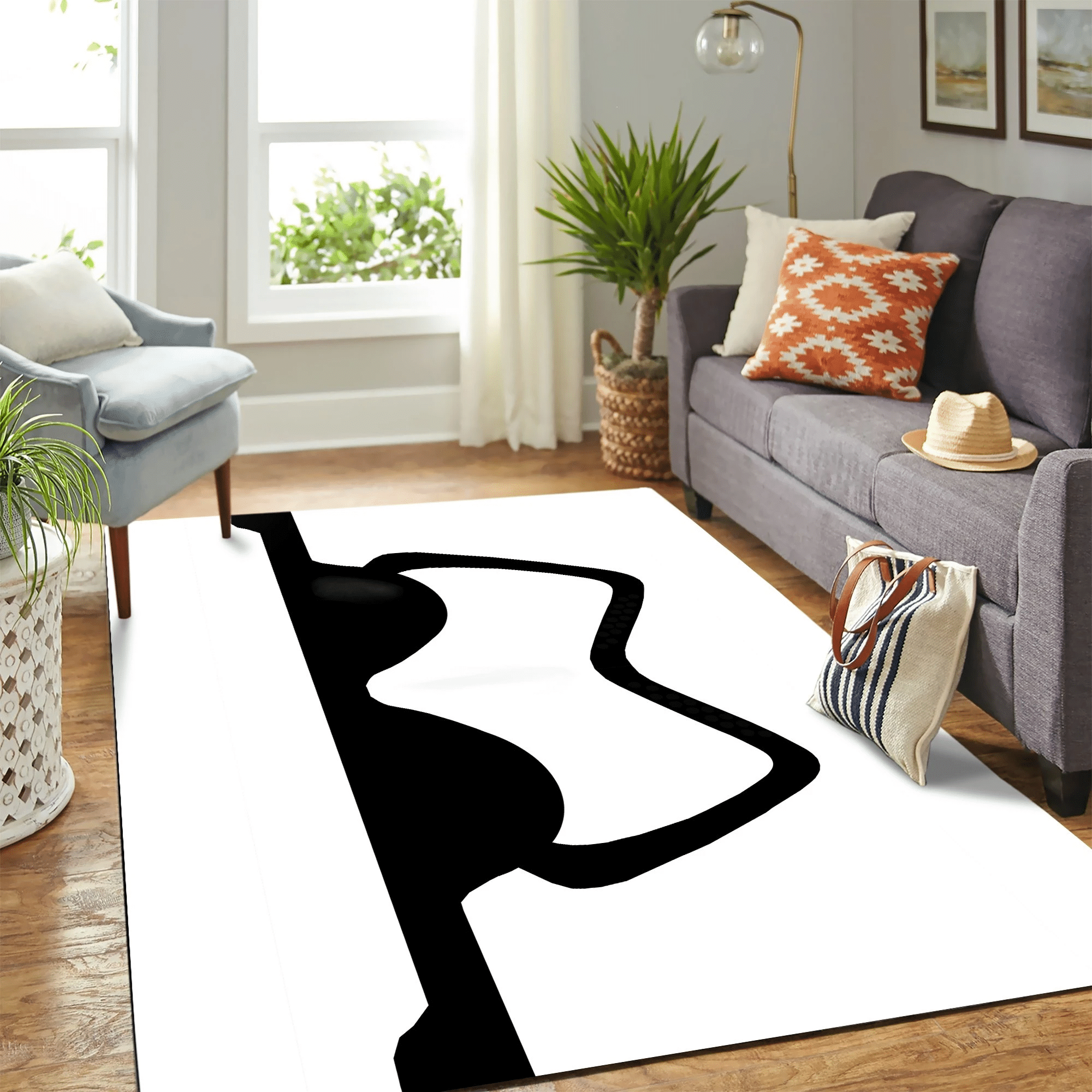 Stormstrooper Face Carpet Floor Area Rug Chrismas Gift - Indoor Outdoor Rugs