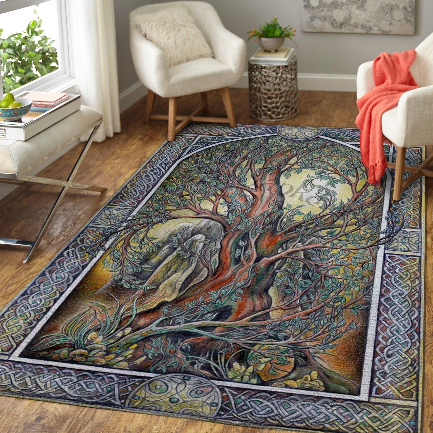 The Tree Area Rug Chrismas Gift - Indoor Outdoor Rugs