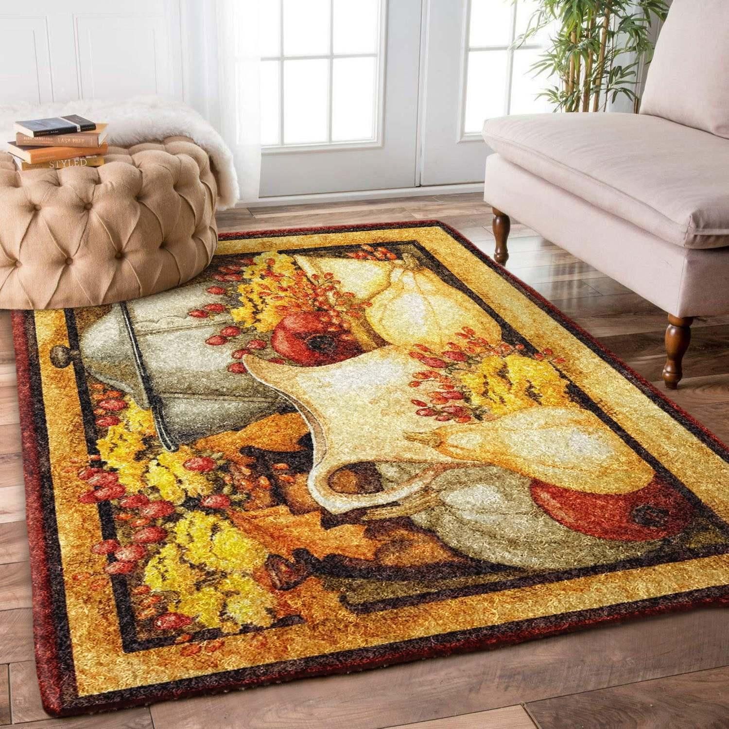 The Autumn Rug Chrismas Gift - Indoor Outdoor Rugs