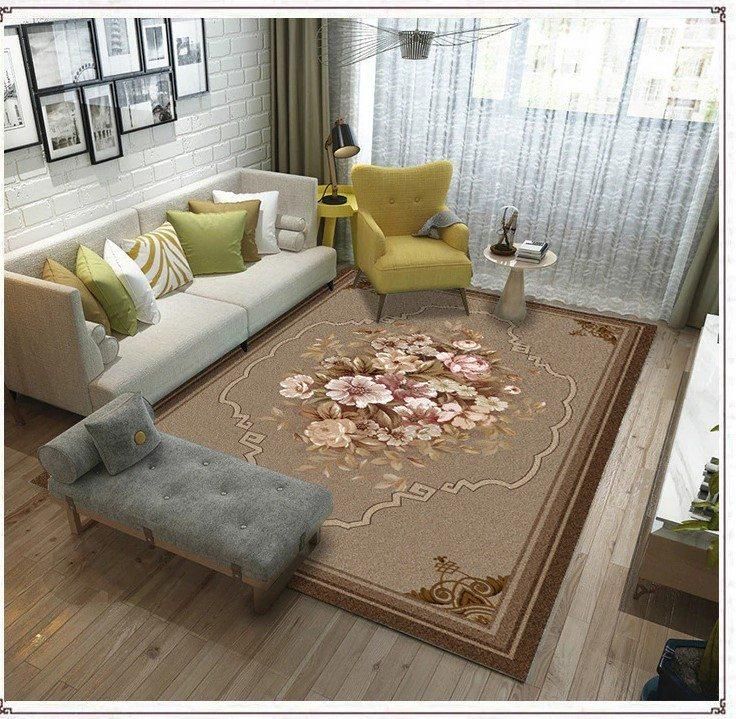 Flower Rug Chrismas Gift - Indoor Outdoor Rugs