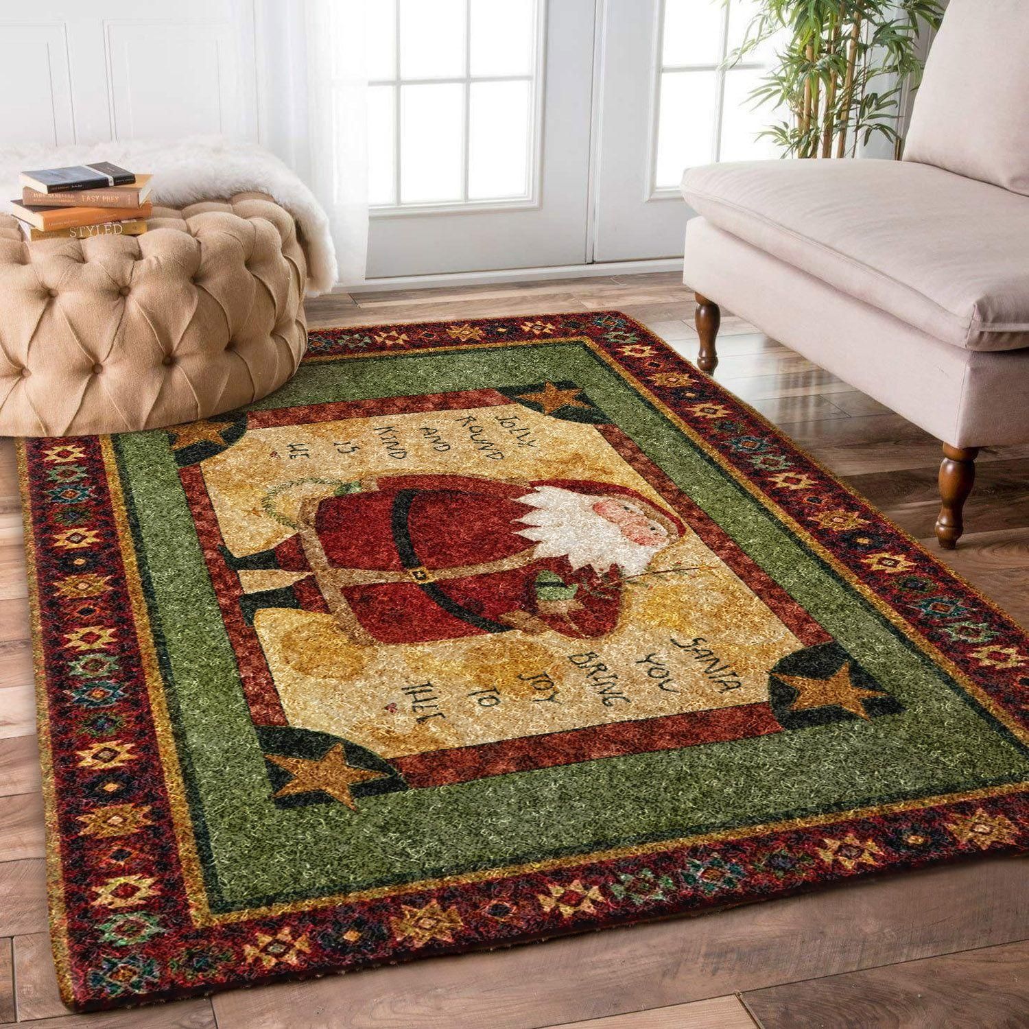 Christmas Rug Chrismas Gift - Indoor Outdoor Rugs