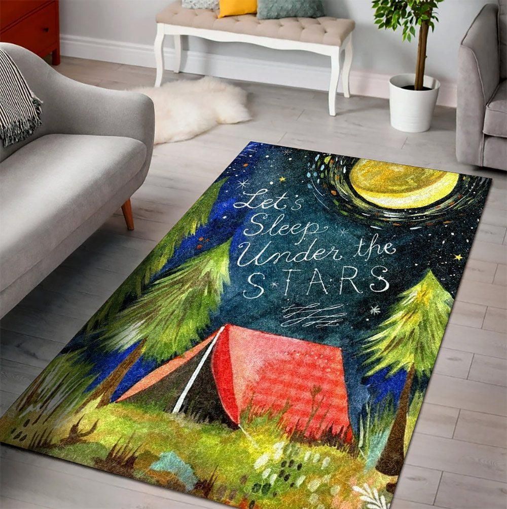 Camping Rug Chrismas Gift - Indoor Outdoor Rugs