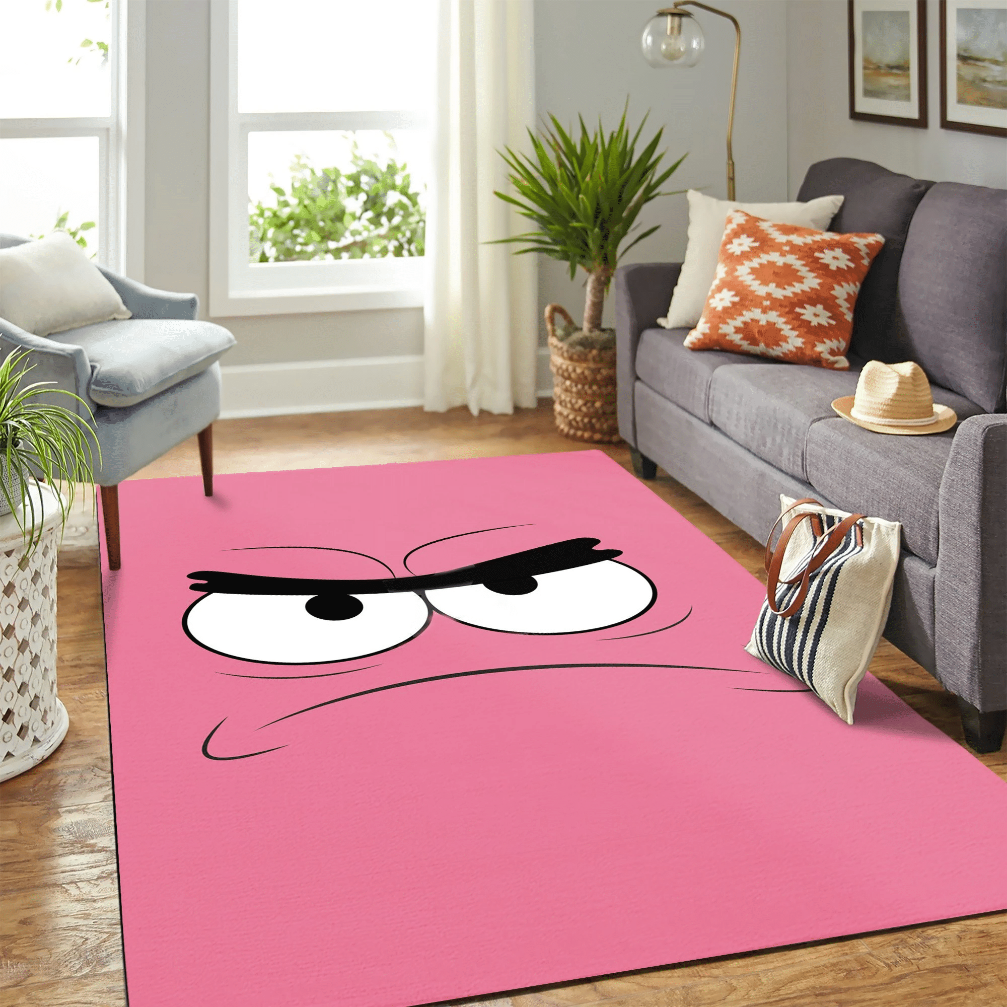 Patrick Carpet Floor Area Rug Chrismas Gift - Indoor Outdoor Rugs