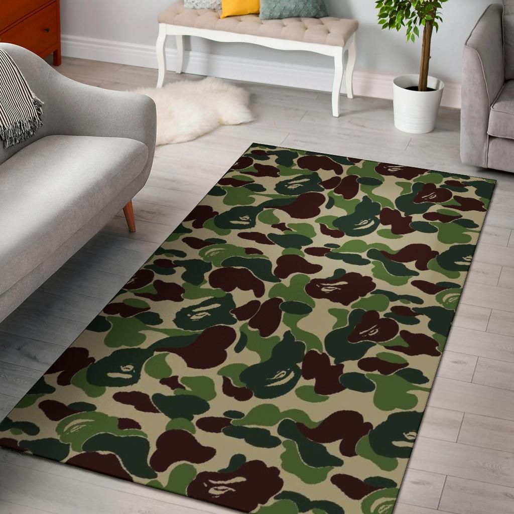 Bape Area Rug Chrismas Gift - Indoor Outdoor Rugs