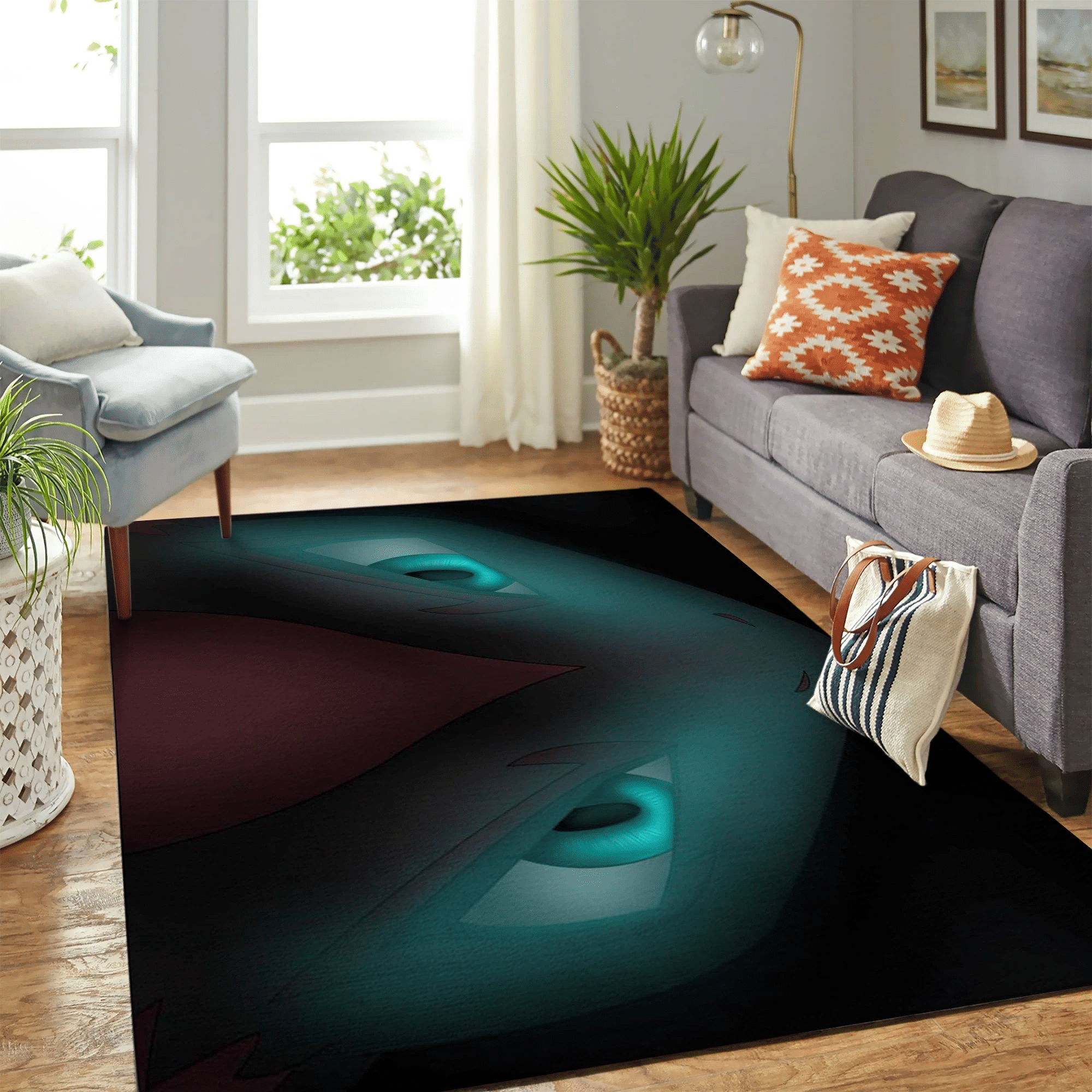 Zoroark Pokemon Carpet Floor Area Rug Chrismas Gift – Indoor Outdoor Rugs