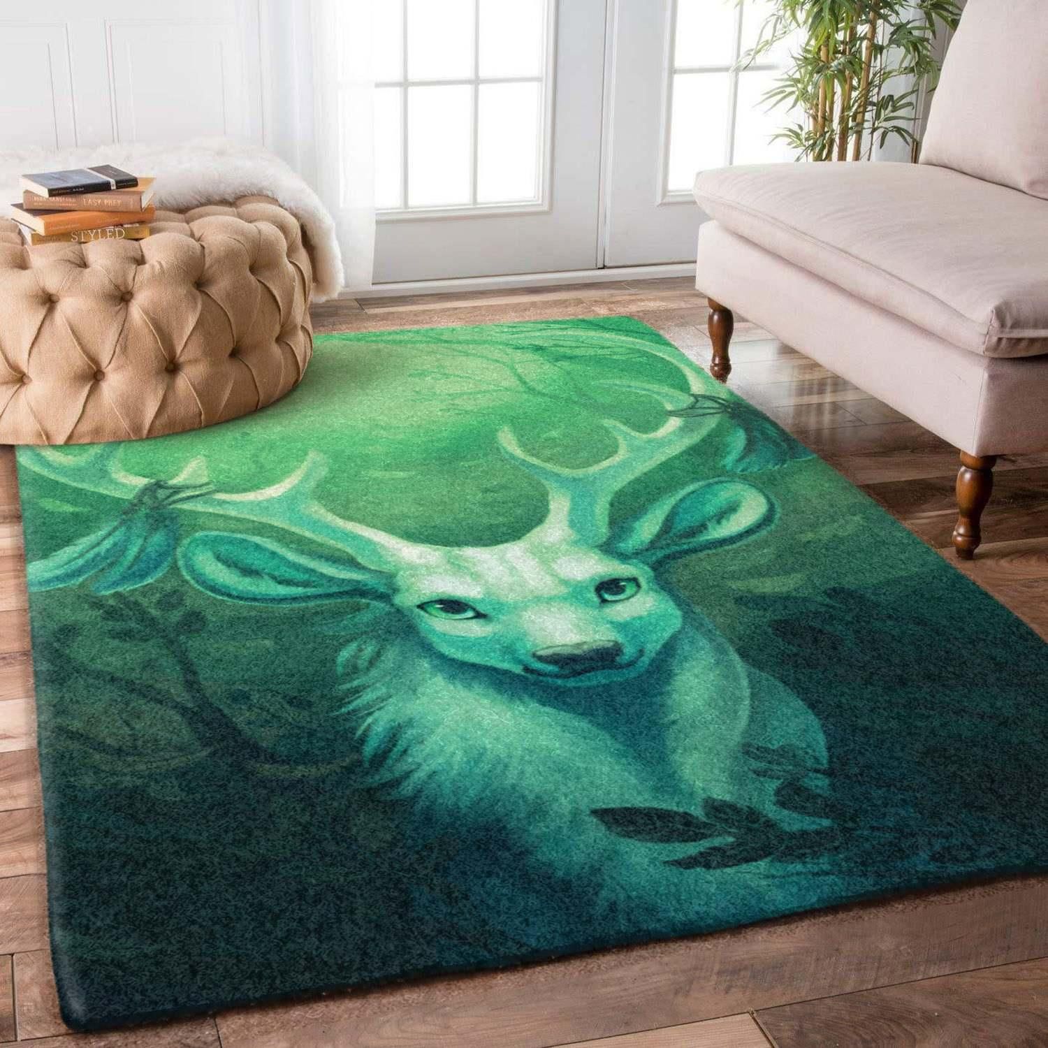 Deer Rug Chrismas Gift - Indoor Outdoor Rugs