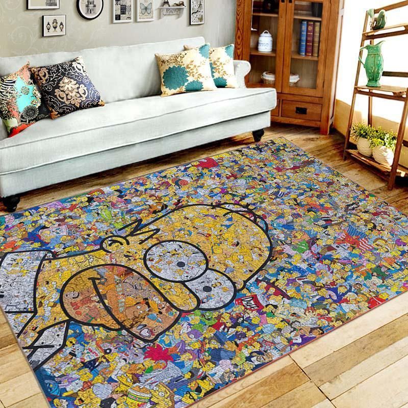 The Simpsons Area Rug Chrismas Gift - Indoor Outdoor Rugs