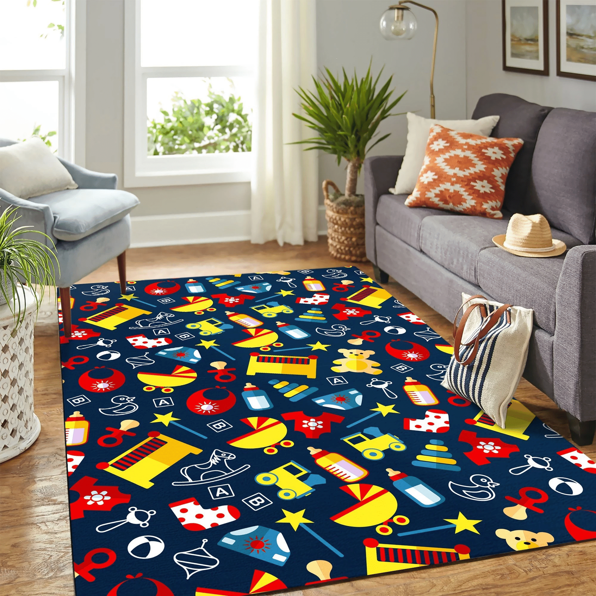 Kid Toy Carpet Rug Chrismas Gift - Indoor Outdoor Rugs