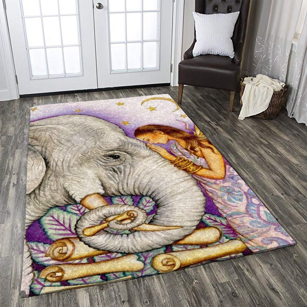 Elephant Spirits Rug Chrismas Gift - Indoor Outdoor Rugs