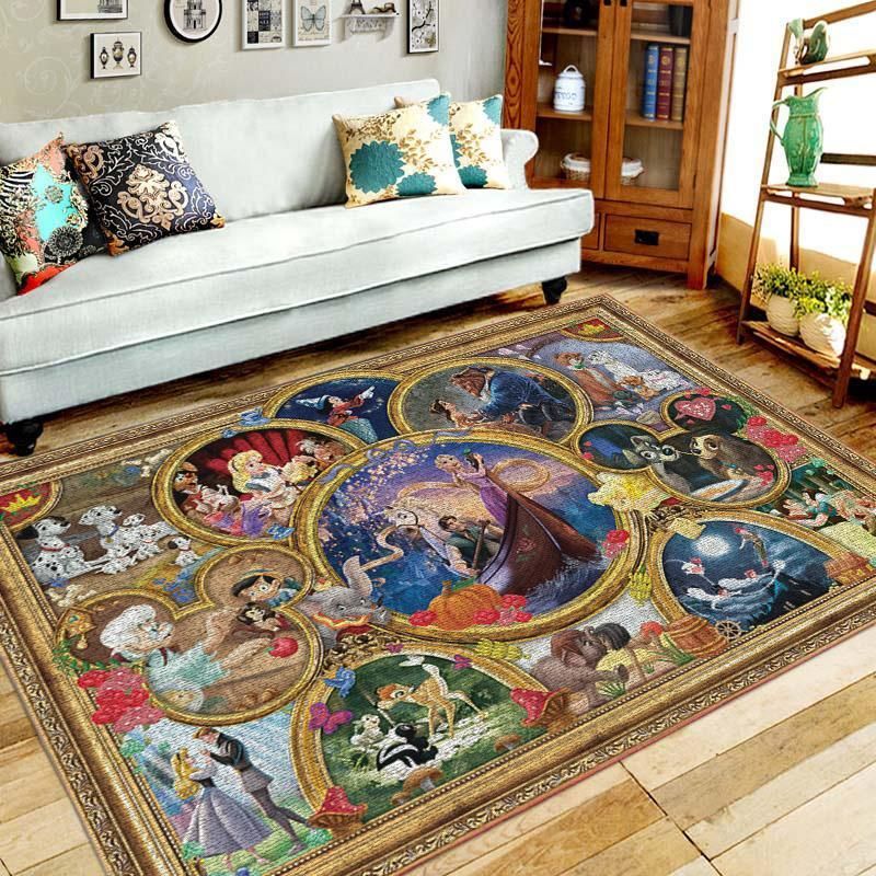 Tangled Area Rug Chrismas Gift - Indoor Outdoor Rugs