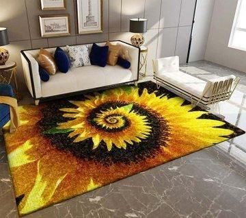 Sunflower Area Rug Chrismas Gift - Indoor Outdoor Rugs