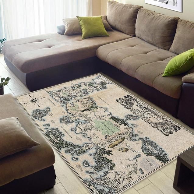 Got Westeros And Essos Map Area Rug Chrismas Gift - Indoor Outdoor Rugs