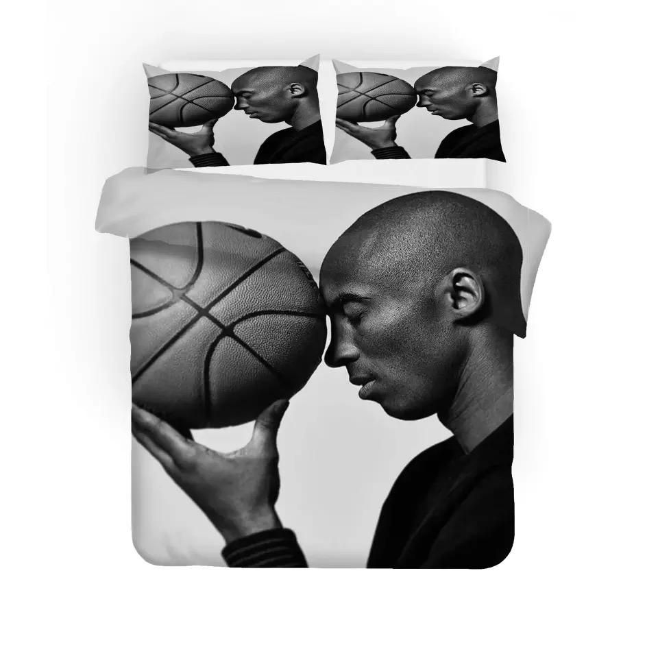 Basketball Lakers Kobe Bryant Black Mamba 26 Duvet Cover Quilt