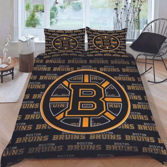 Boston Bruins B210950 Bedding Set Quilt Bed Sets Blanket