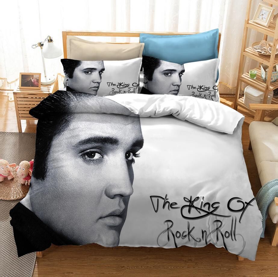 Elvise Presley The King 7 Duvet Cover Quilt Cover Pillowcase