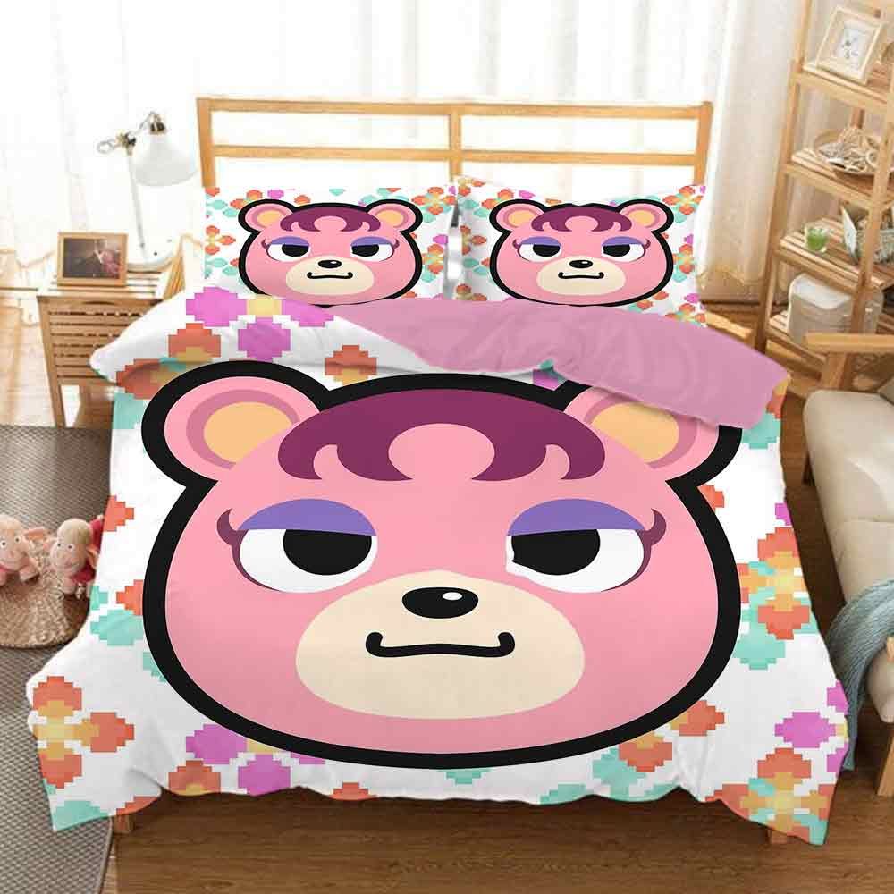 Animal Crossing Tom Nook 7 Duvet Cover Quilt Cover Pillowcase