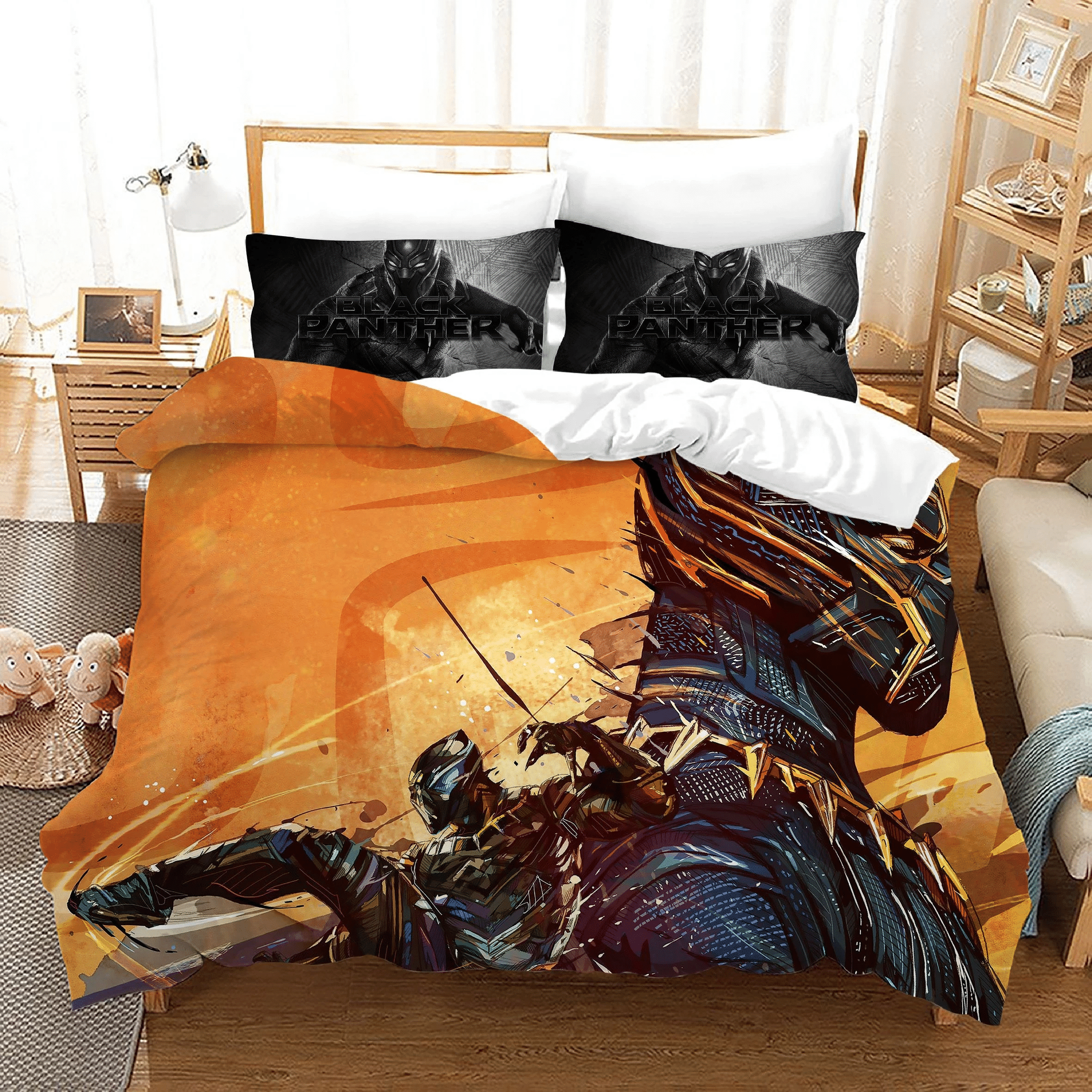 Black Panther T 8217 Challa Chadwick Boseman 11 Duvet Cover Quilt Cover