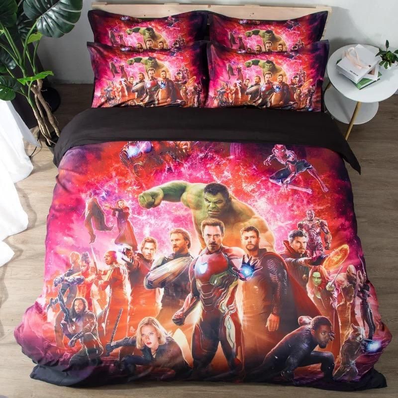 Avengers Infinity War 18 Duvet Cover Quilt Cover Pillowcase Bedding