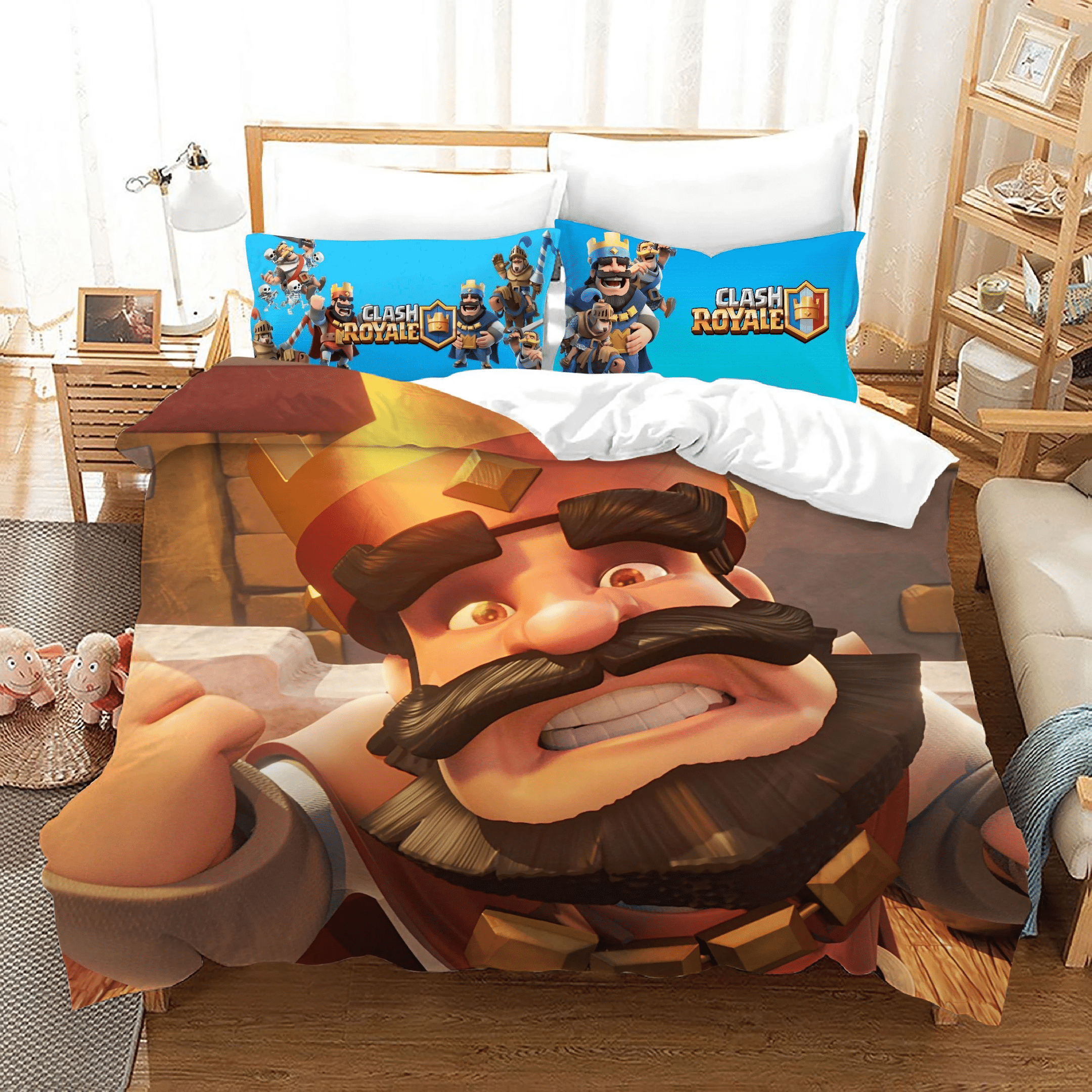 Clash Royale 24 Duvet Cover Quilt Cover Pillowcase Bedding Sets