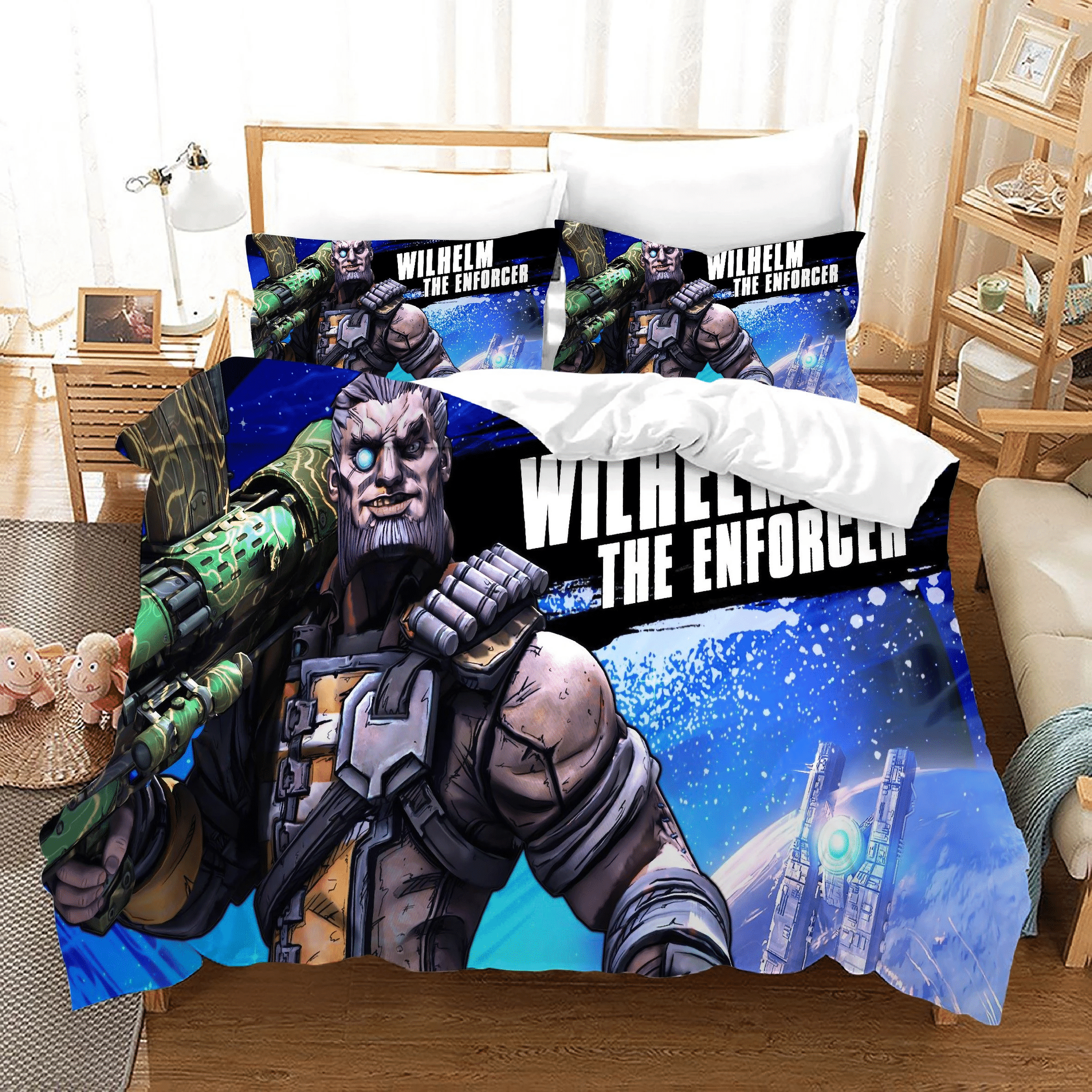 Borderlands 7 Duvet Cover Quilt Cover Pillowcase Bedding Sets Bed