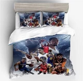 Basketball Players 1 Duvet Cover Quilt Cover Pillowcase Bedding Sets