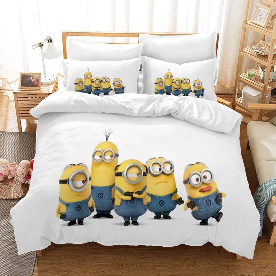 Despicable Me Minions 10 Duvet Cover Quilt Cover Pillowcase Bedding