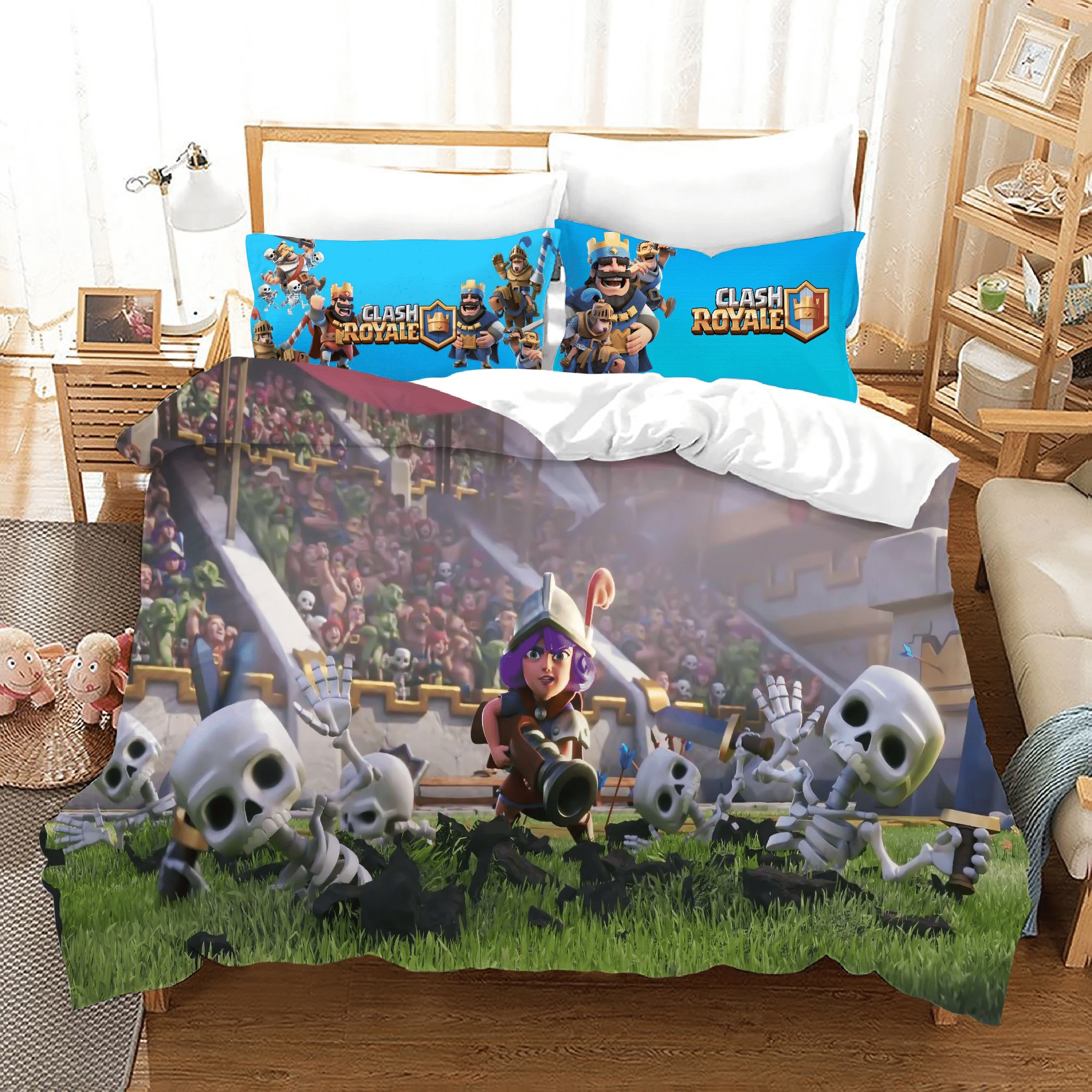 Clash Royale 16 Duvet Cover Quilt Cover Pillowcase Bedding Sets