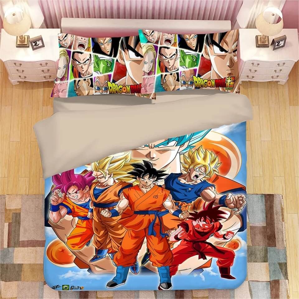 Dragon Ball Z Son Goku 1 Duvet Cover Quilt Cover