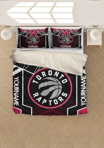 Customize Toronto Raptors Bedding Sets Duvet Cover Bedroom Quilt Bed